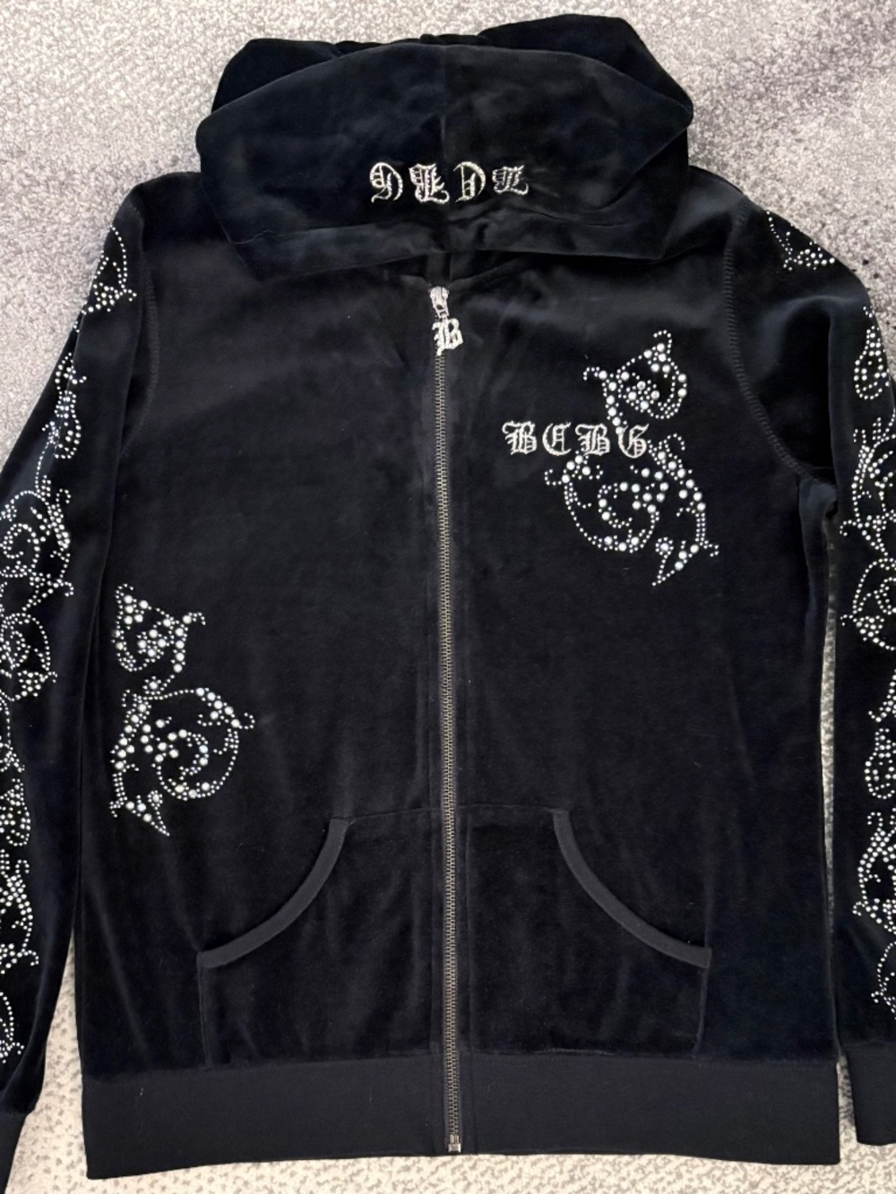 BCBG Velour Track Suit